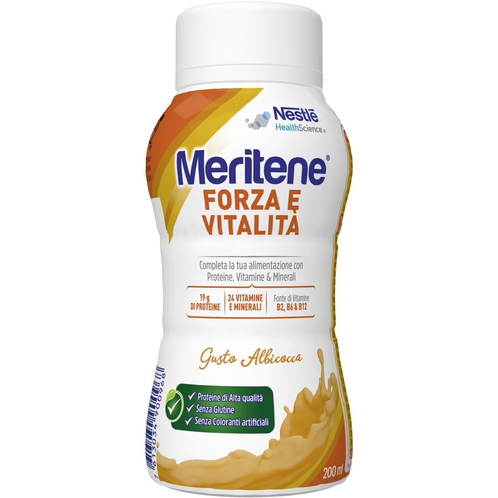 Nestlè Meritene Protein Drink Nutrizione ed Energia Gusto Albicocca