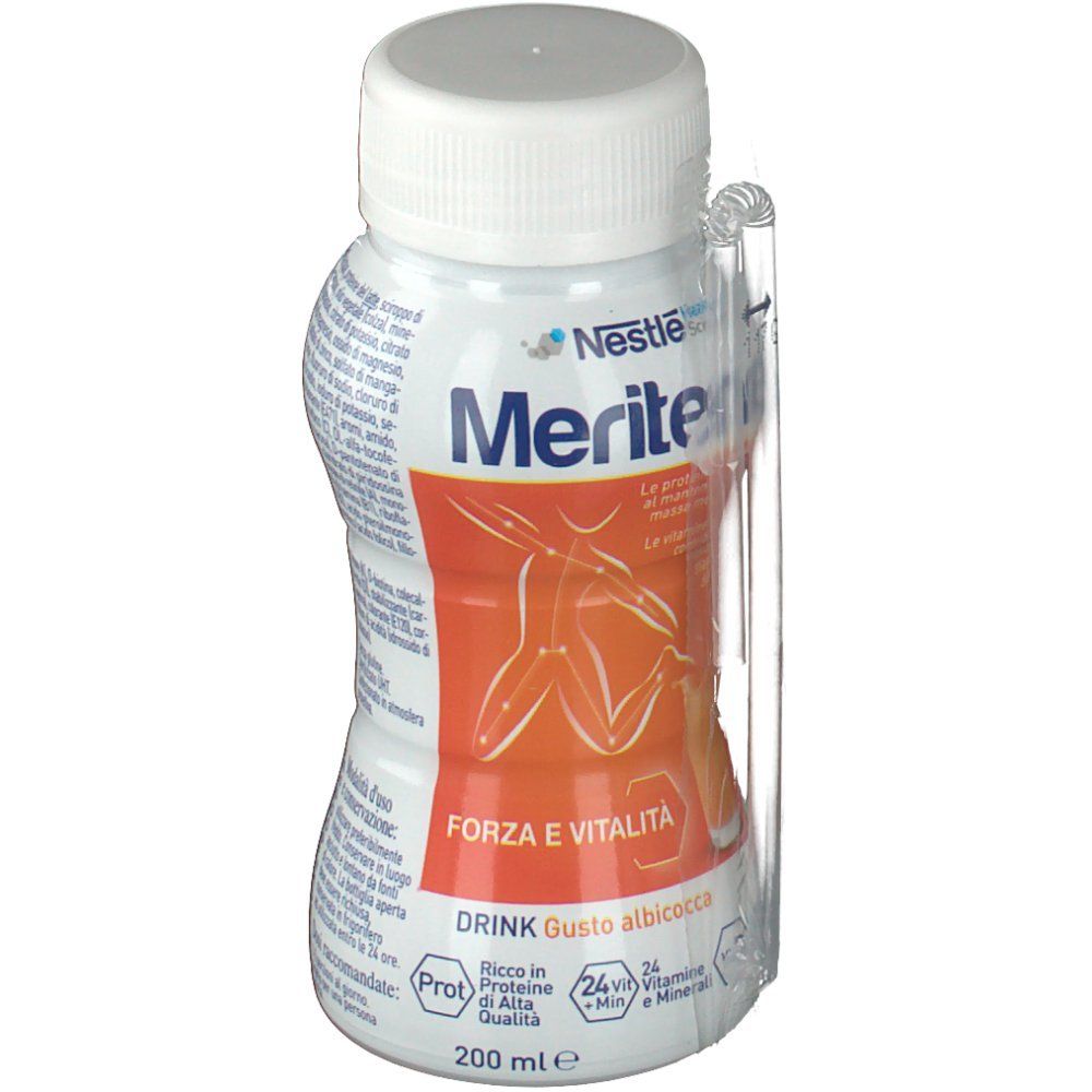 Nestlè Meritene Protein Drink Nutrizione ed Energia Gusto Albicocca