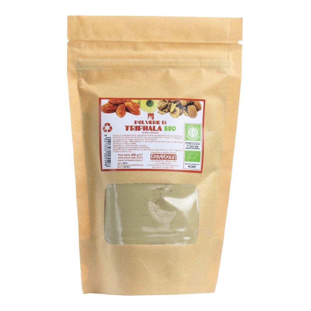 Triphala Polvere Biologico 200G
