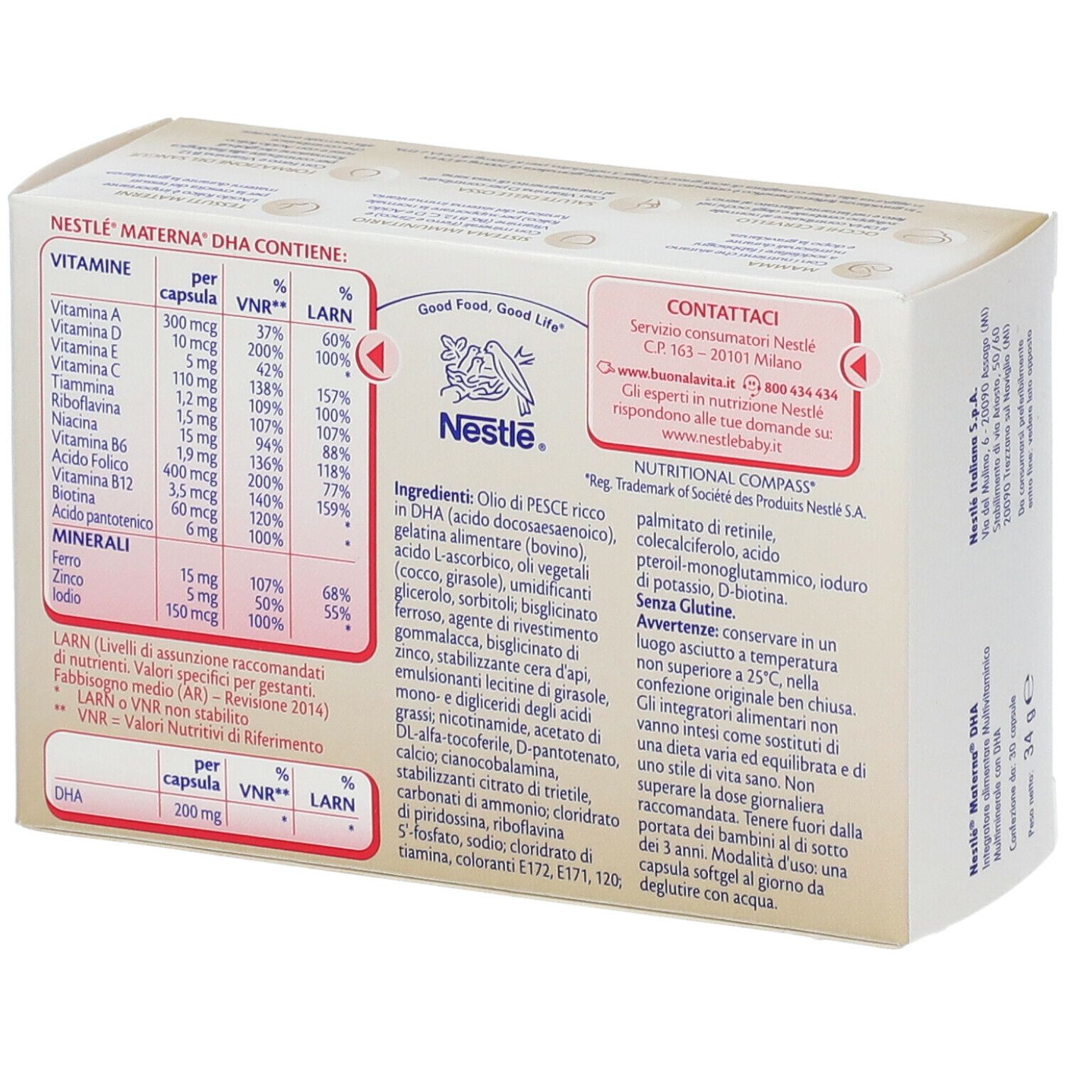 Nestle® Materna 30x33 Capsula