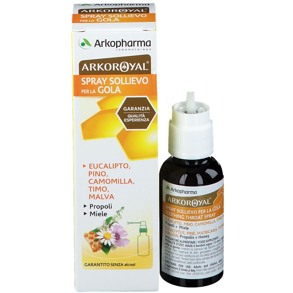 Arkopharma Arkoroyal® Spray Sollievo per la Gola