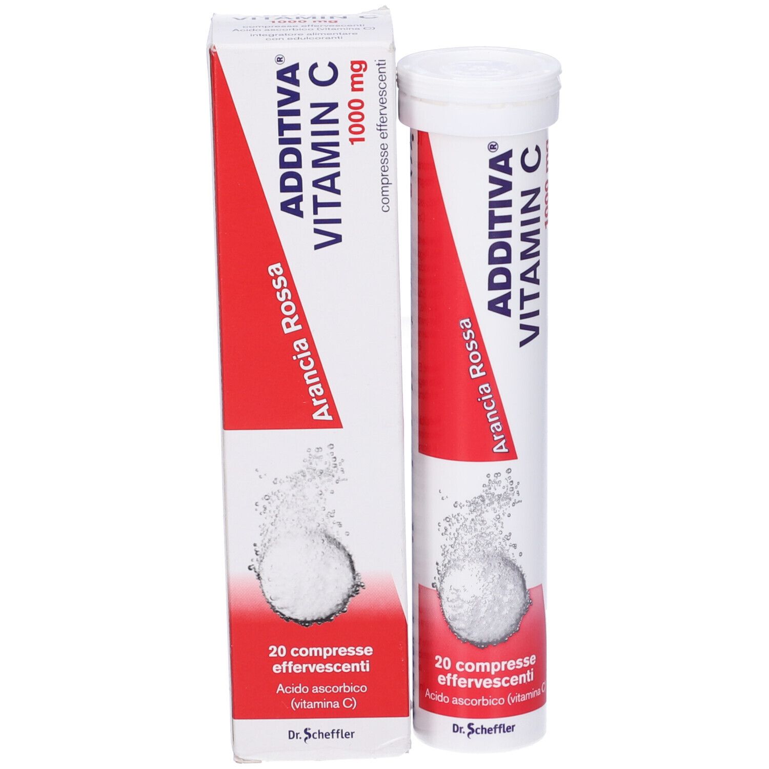 Additiva Vitamina C Arancia Rossa 1G 20 Compresse