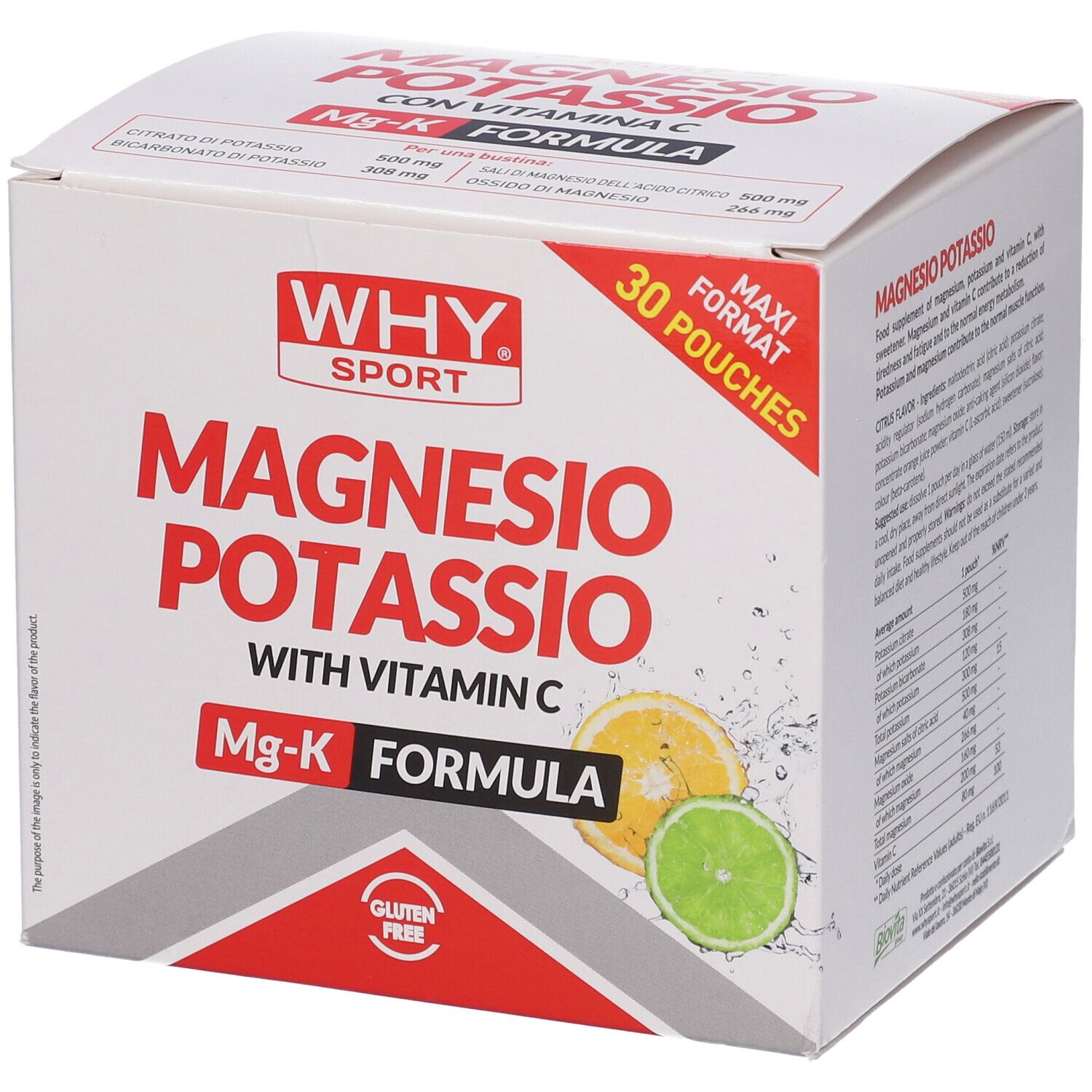 Magnesio Potassio 30 Buste