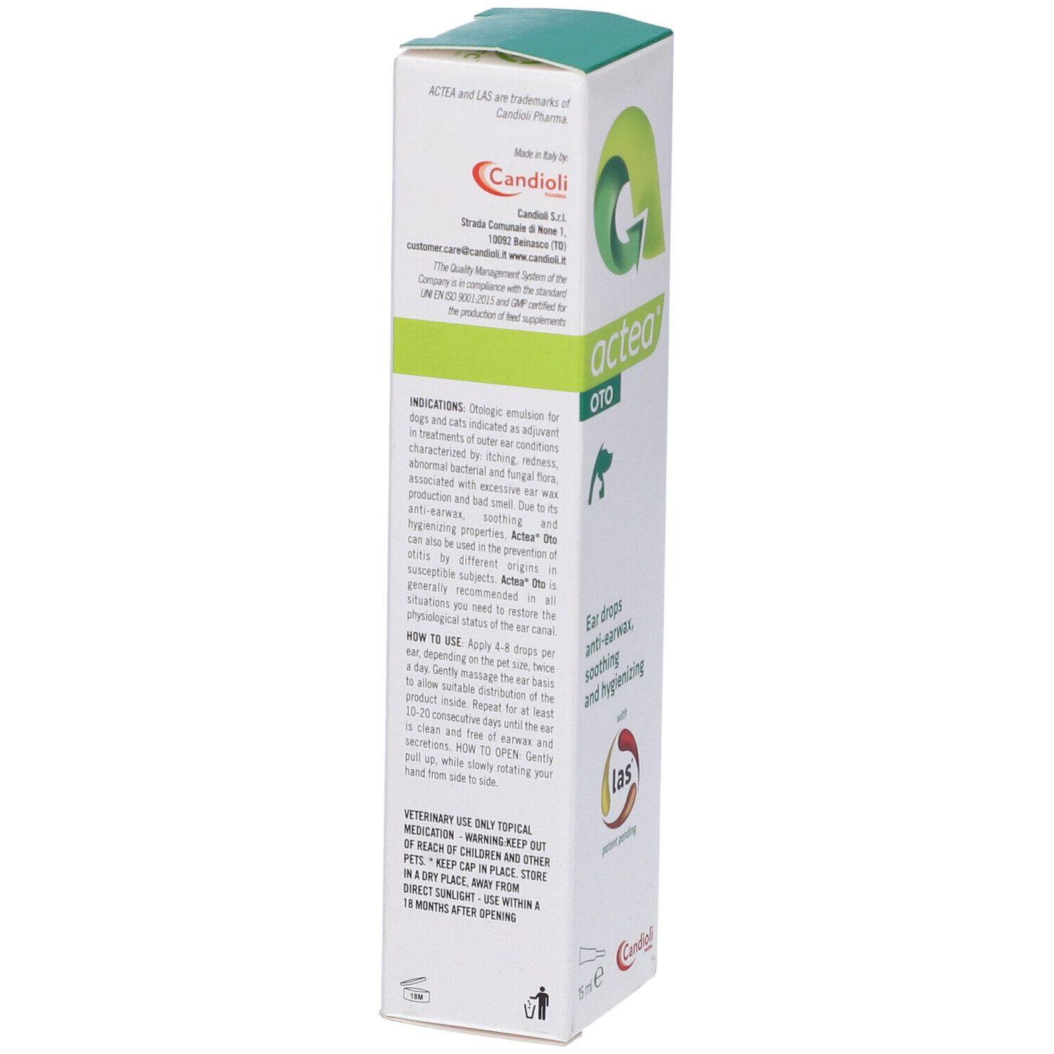 Emulsione Otologica Actea Oto 15 Ml