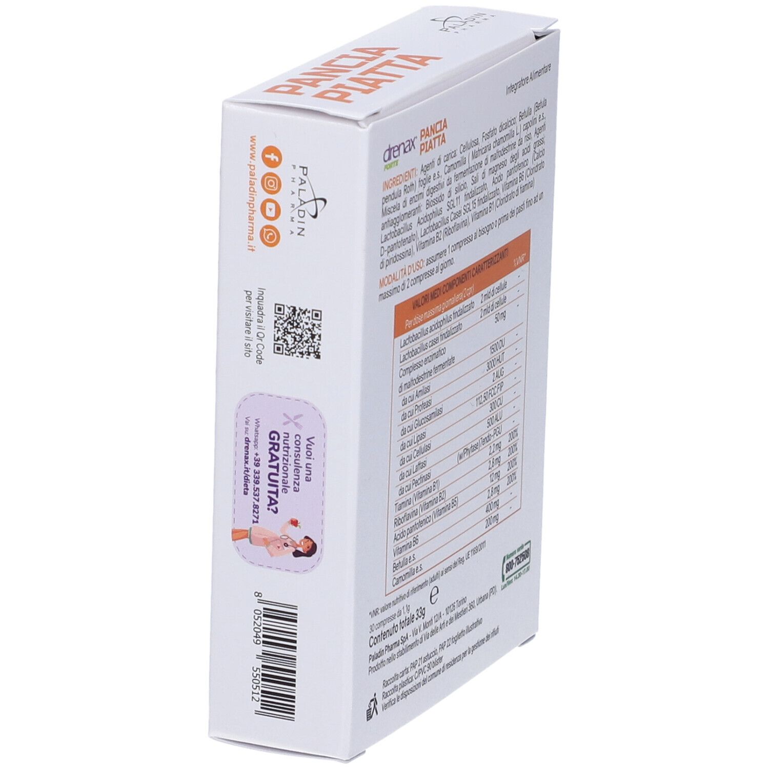 Drenax Forte Pancia Piatta Compresse