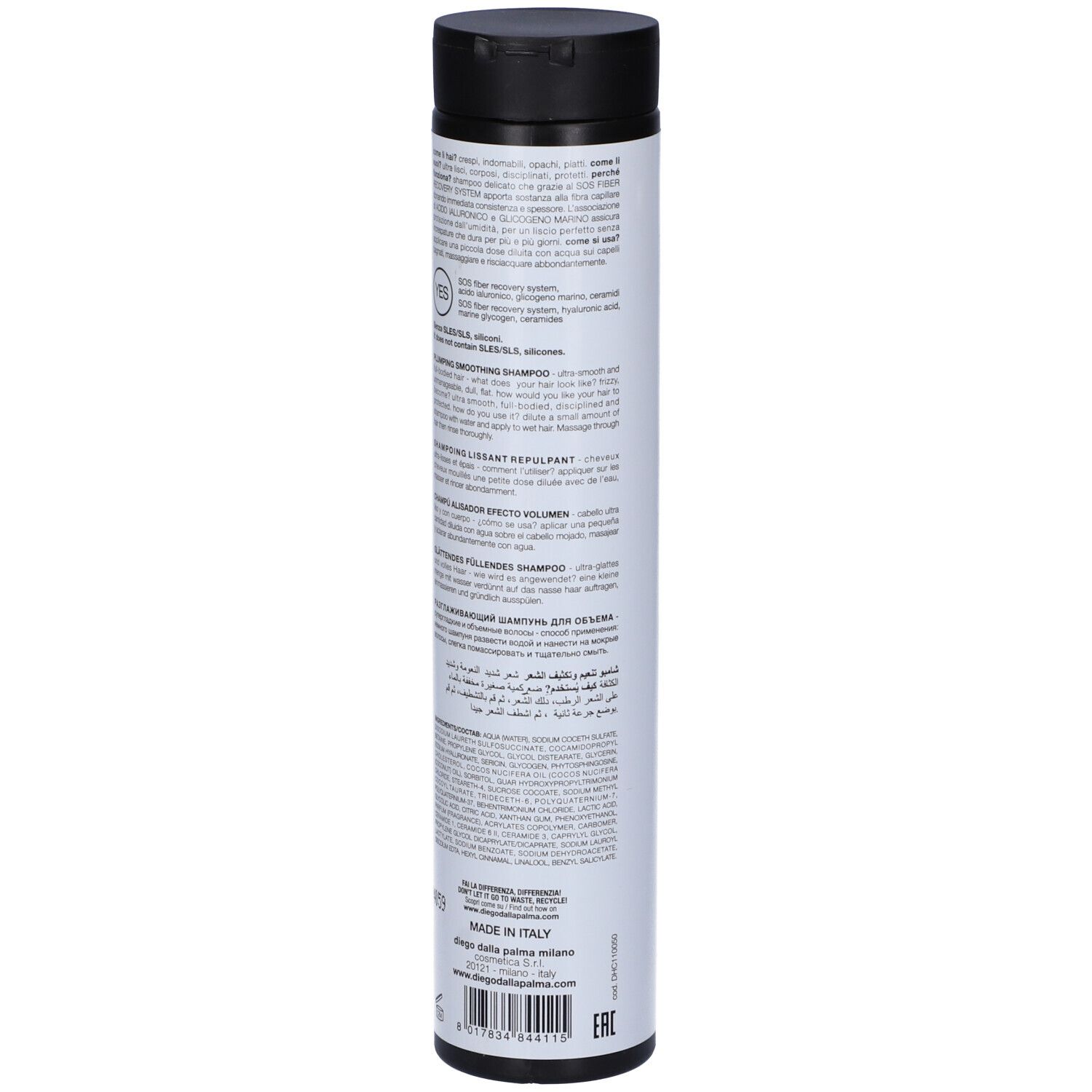 SHAMPOO LISCIANTE RIMPOLPANTE