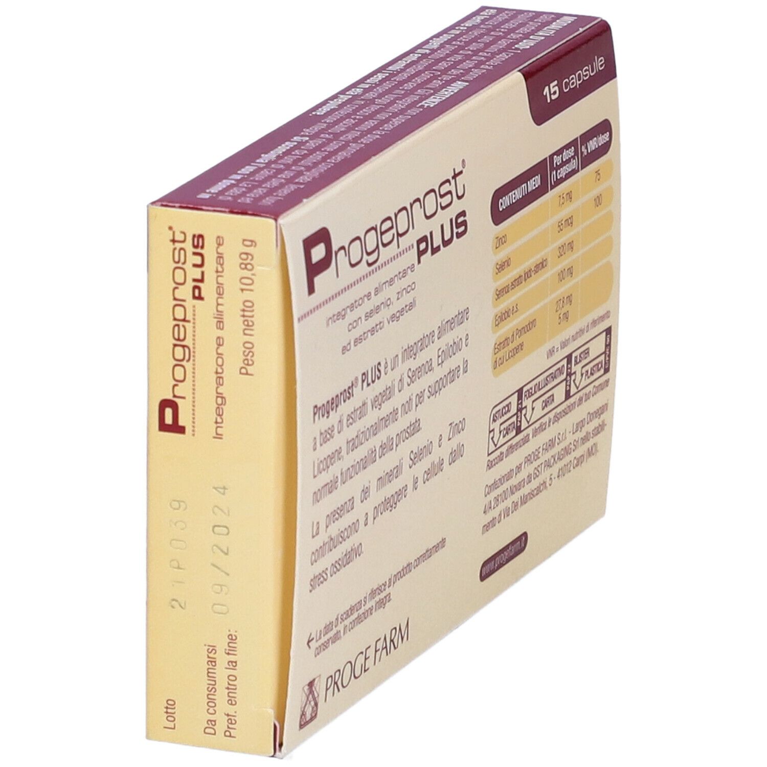 Progeprost Plus 15Cps