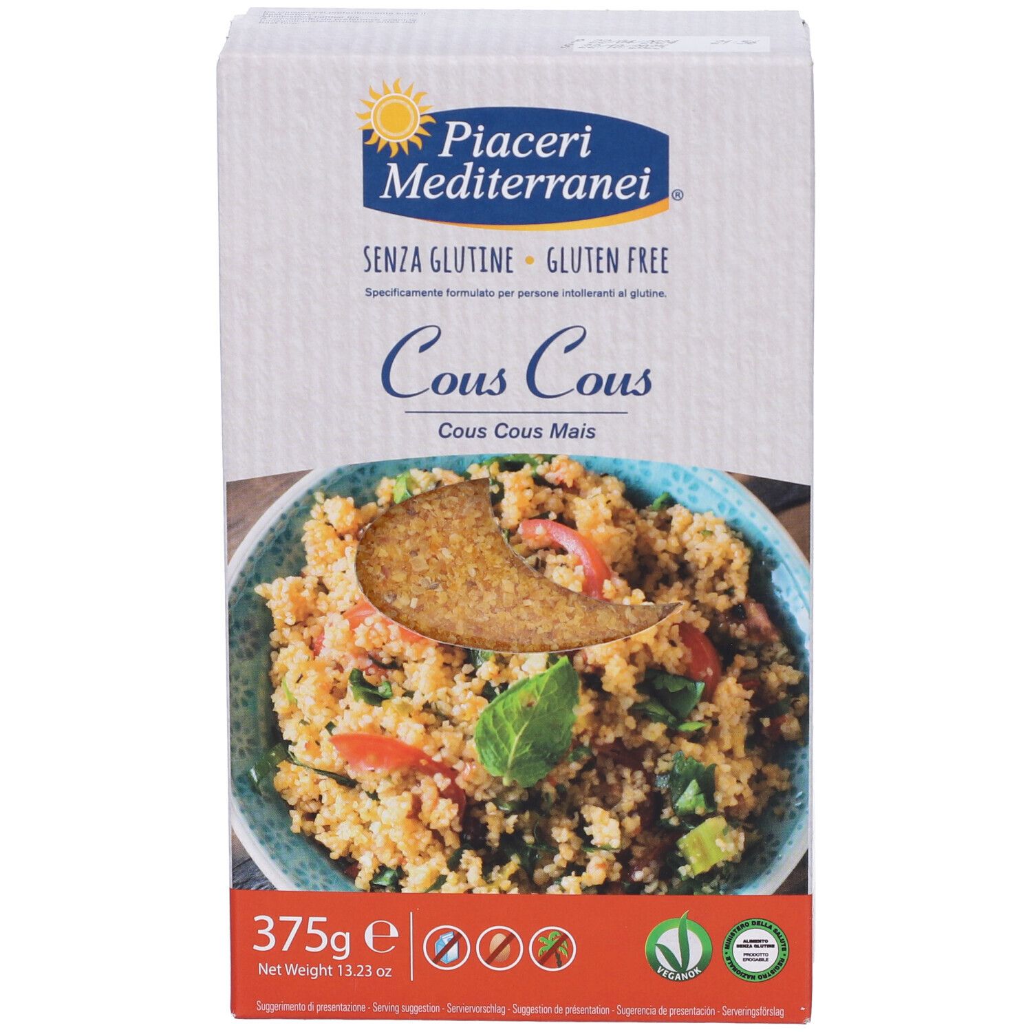 Piaceri Mediterranei Cous Cous di Mais