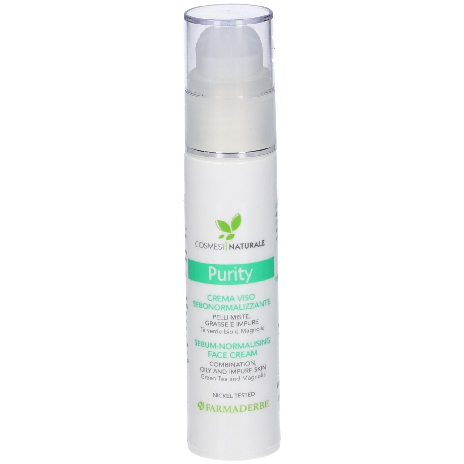 Purity Crema Viso Sebonormalizzante 50 Ml
