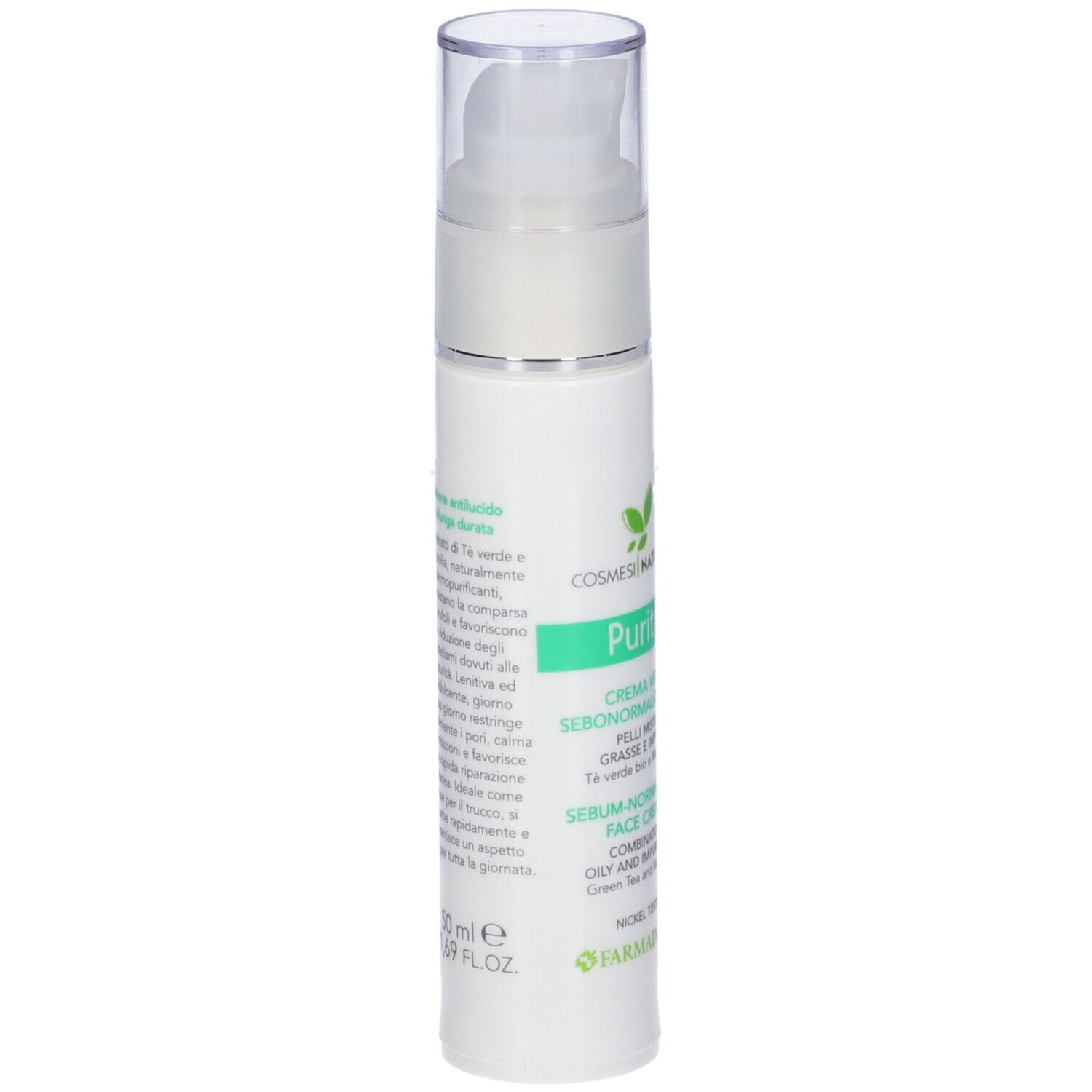Purity Crema Viso Sebonormalizzante 50 Ml