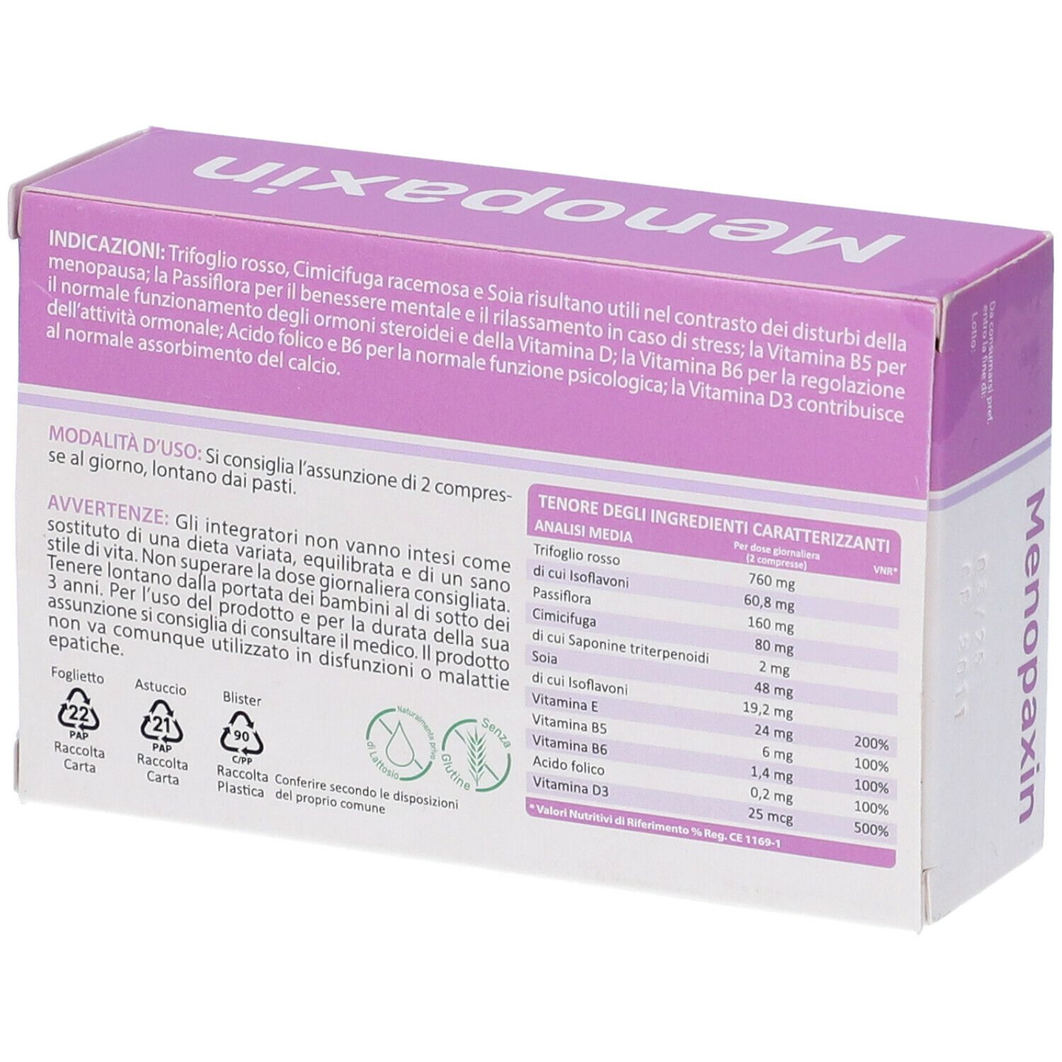 Menopaxin Compresse