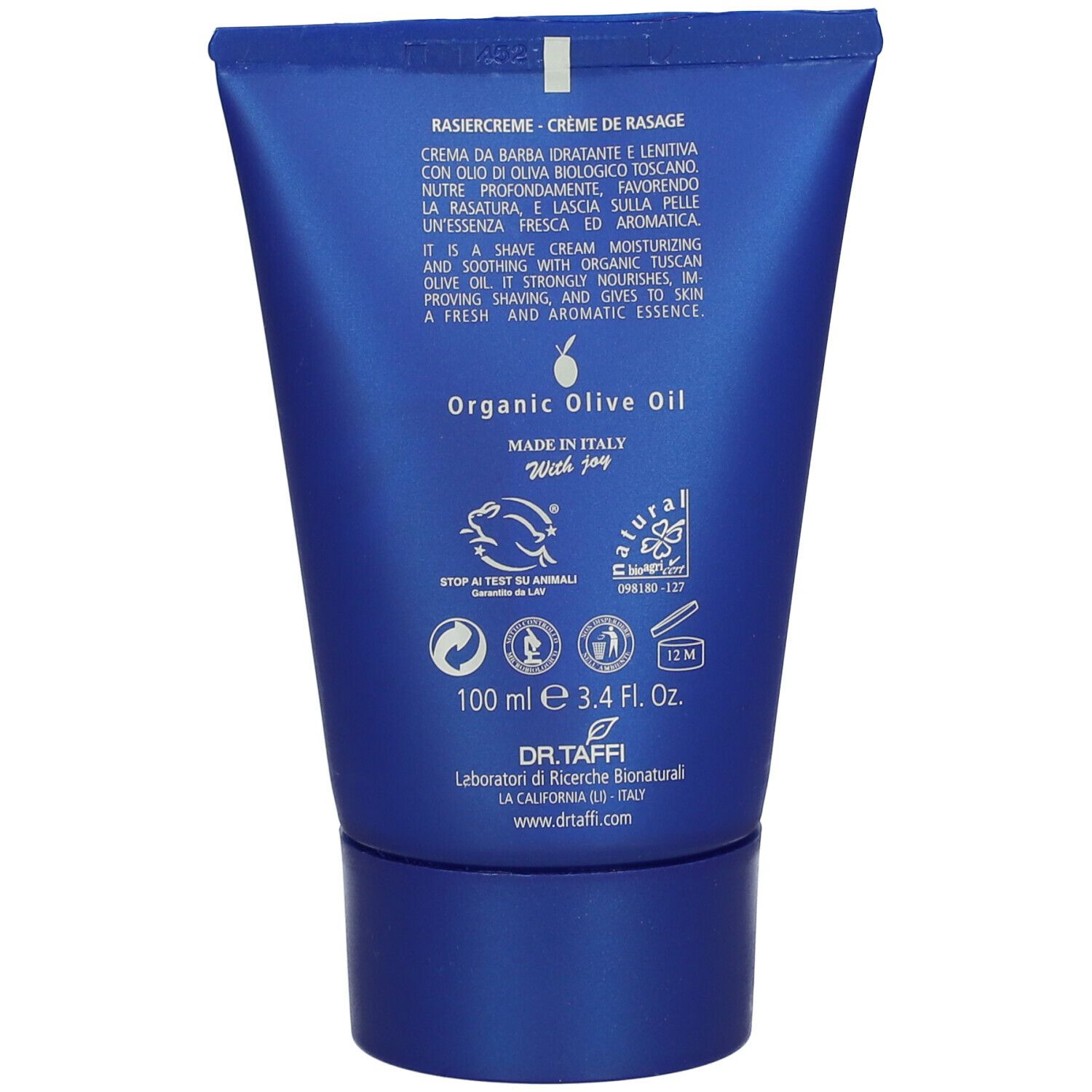 ACQUA DI BOLGHERI Uomo Crema da Barba