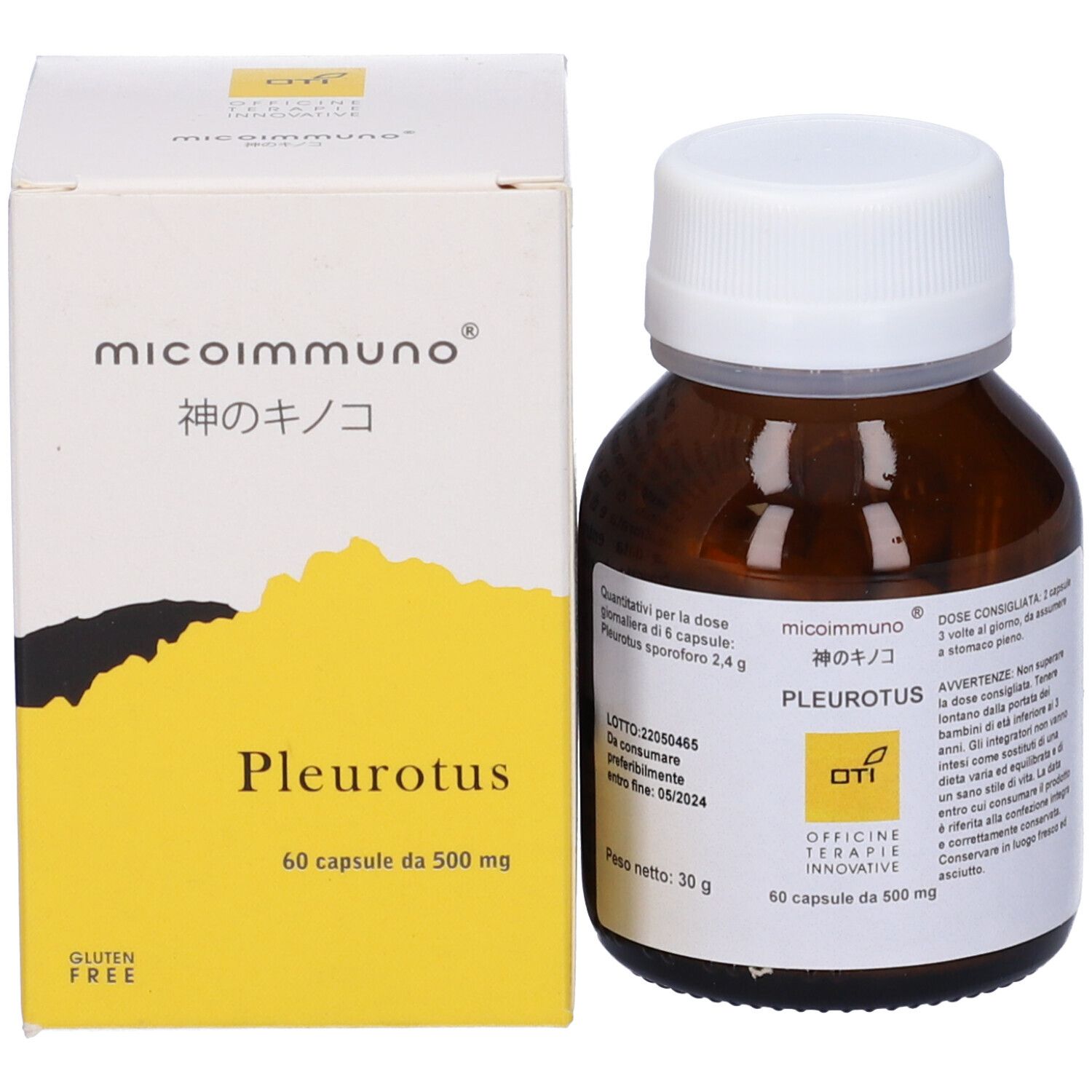 Pleurotus Micoimmuno 60Cps