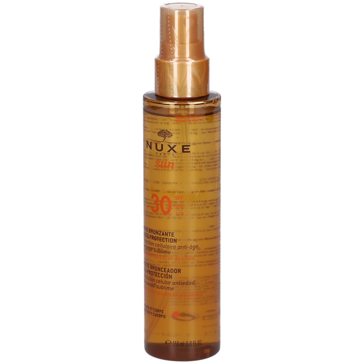 Nuxe Nuxe Sun Olio Solare Viso E Corpo Spf30