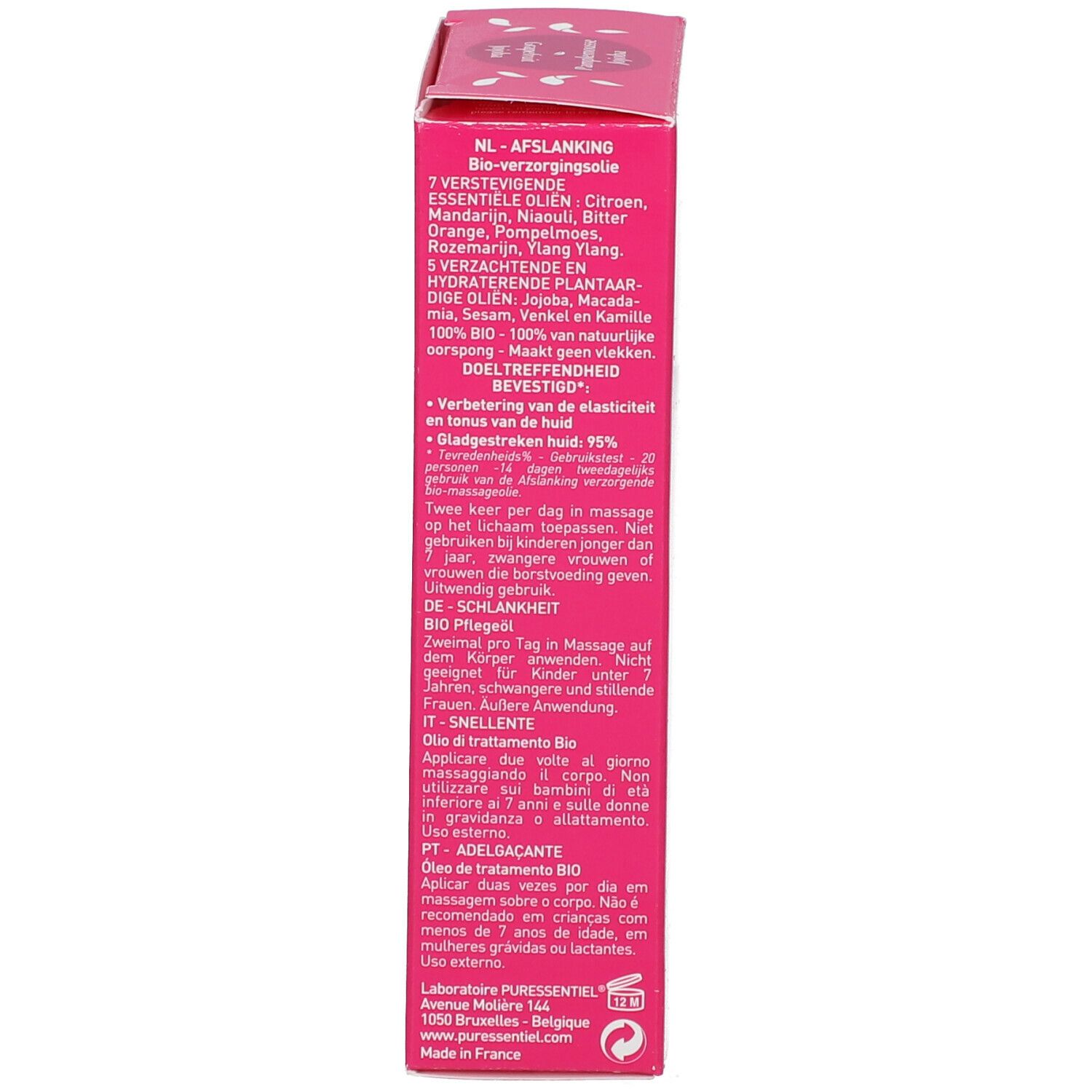 Puressentiel Snellente Olio Secco