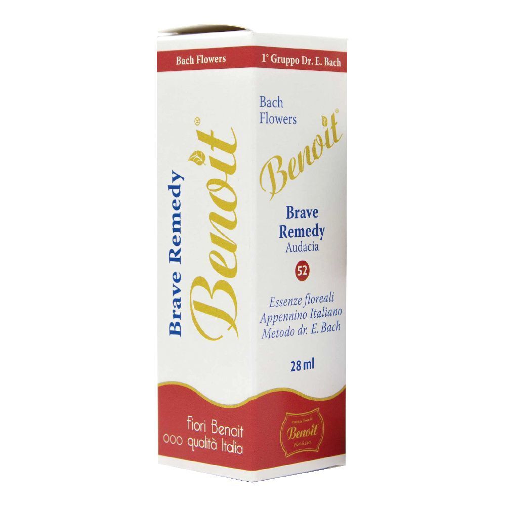 Benoit Fiori di Bach Brave Remedy Audacia 52 Gocce