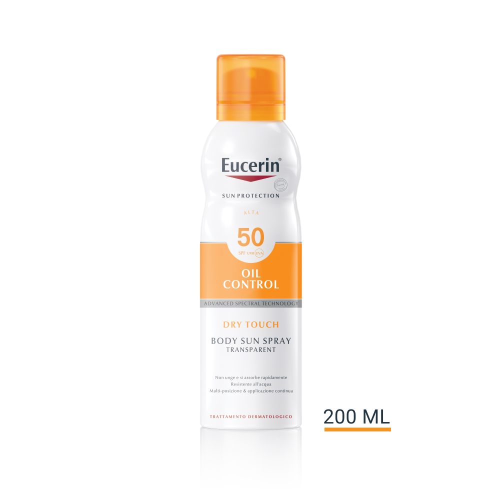 Eucerin Sensitive Protect Sun Spray Transparent Dry Touch SPF 50 200 ml