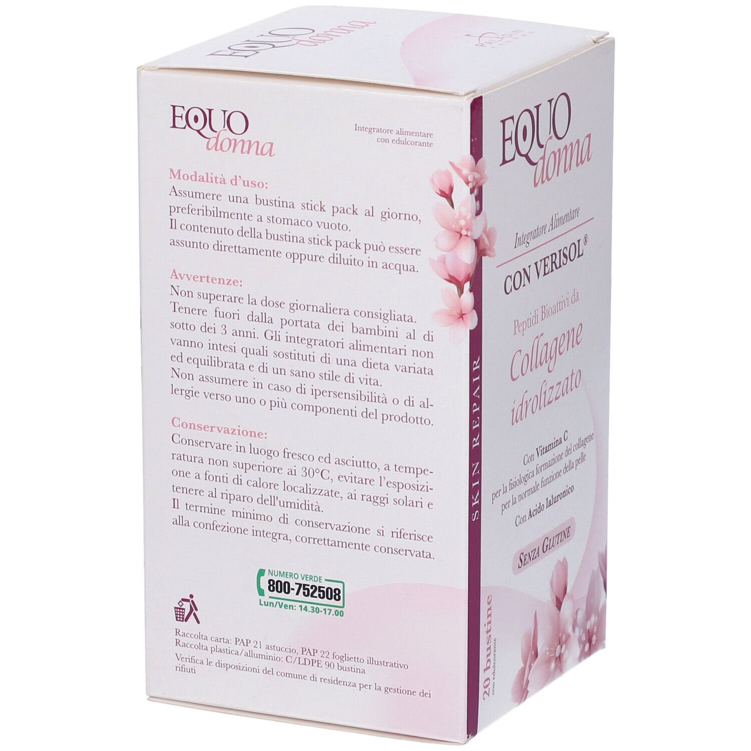 Equodonna Collagene Pelle 20 Buste