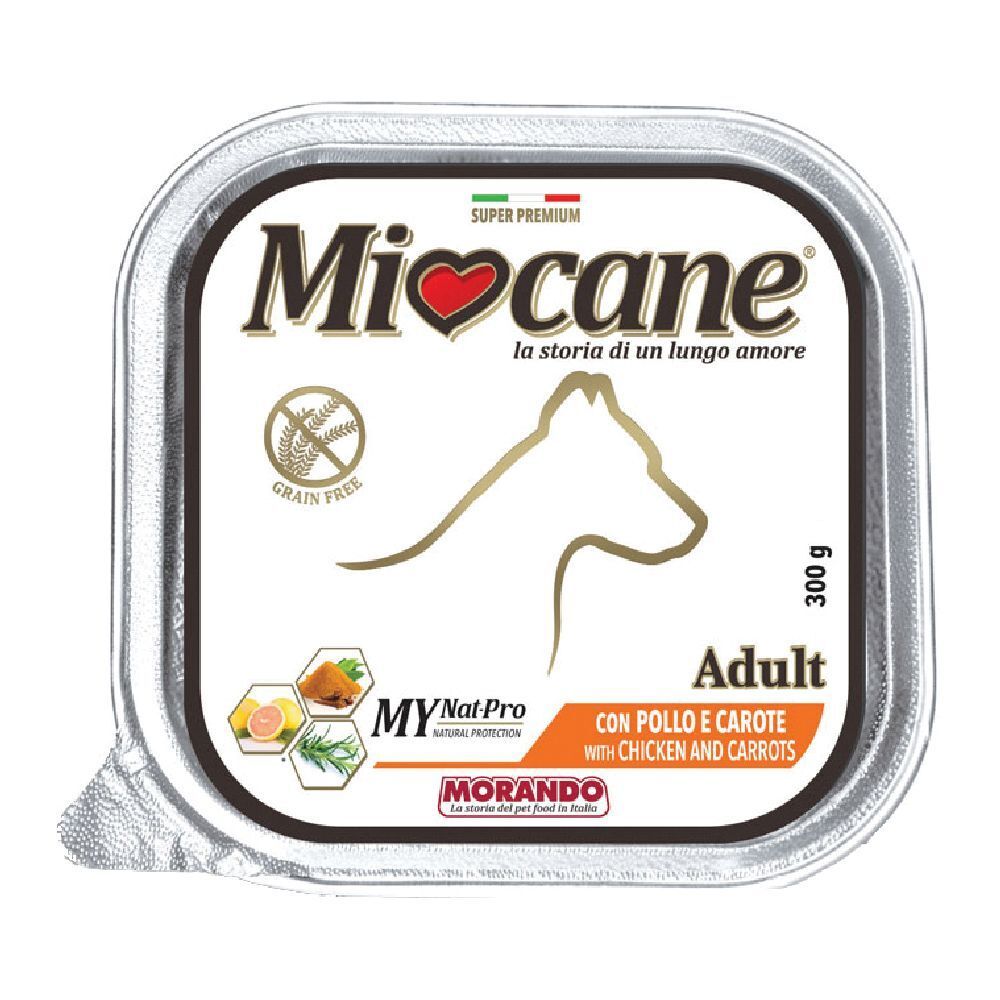 Miocane Adult Pollo/Carote Grain Free 300 G
