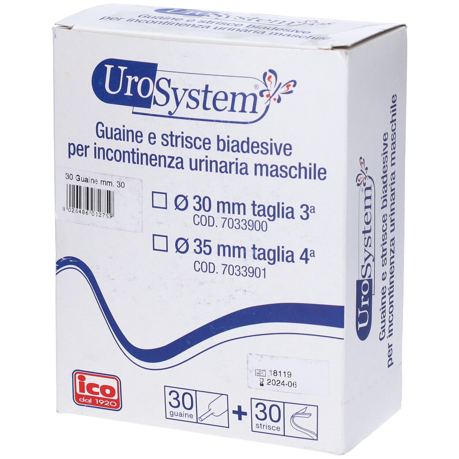 Urosystem 30 Guaina 30Pz+30Str
