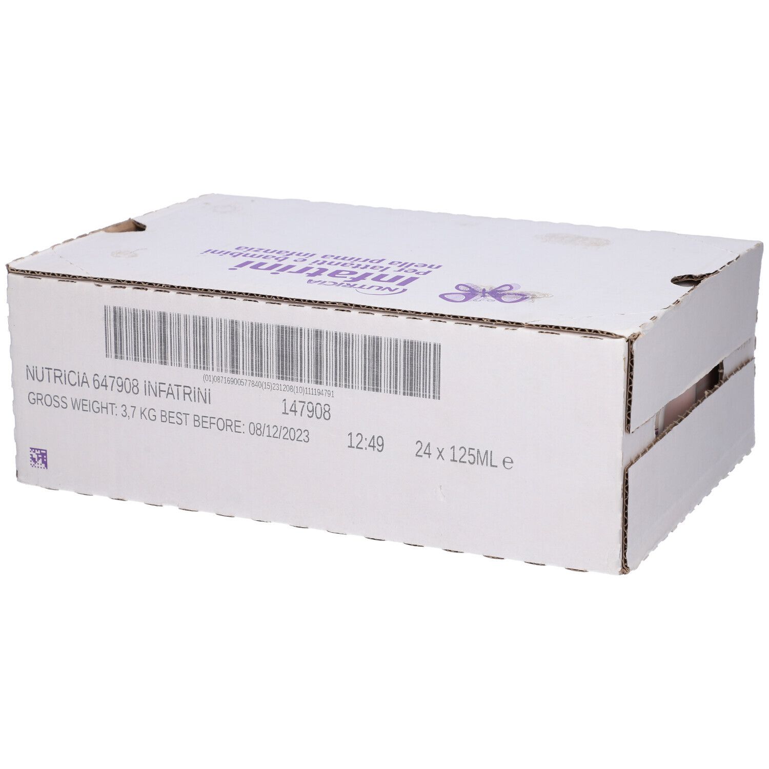 Infatrini 24 Bottiglie Da 125 Ml