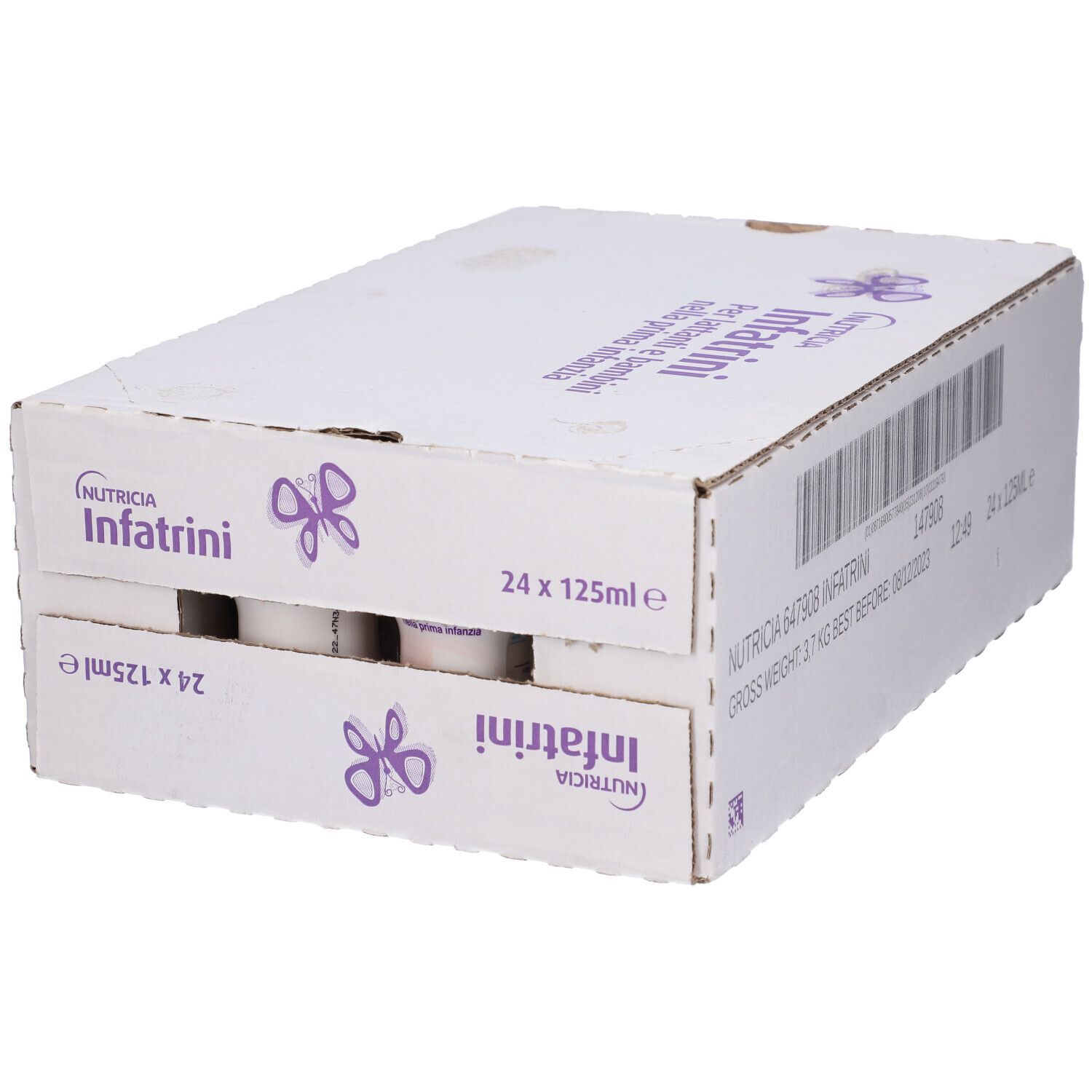 Infatrini 24 Bottiglie Da 125 Ml