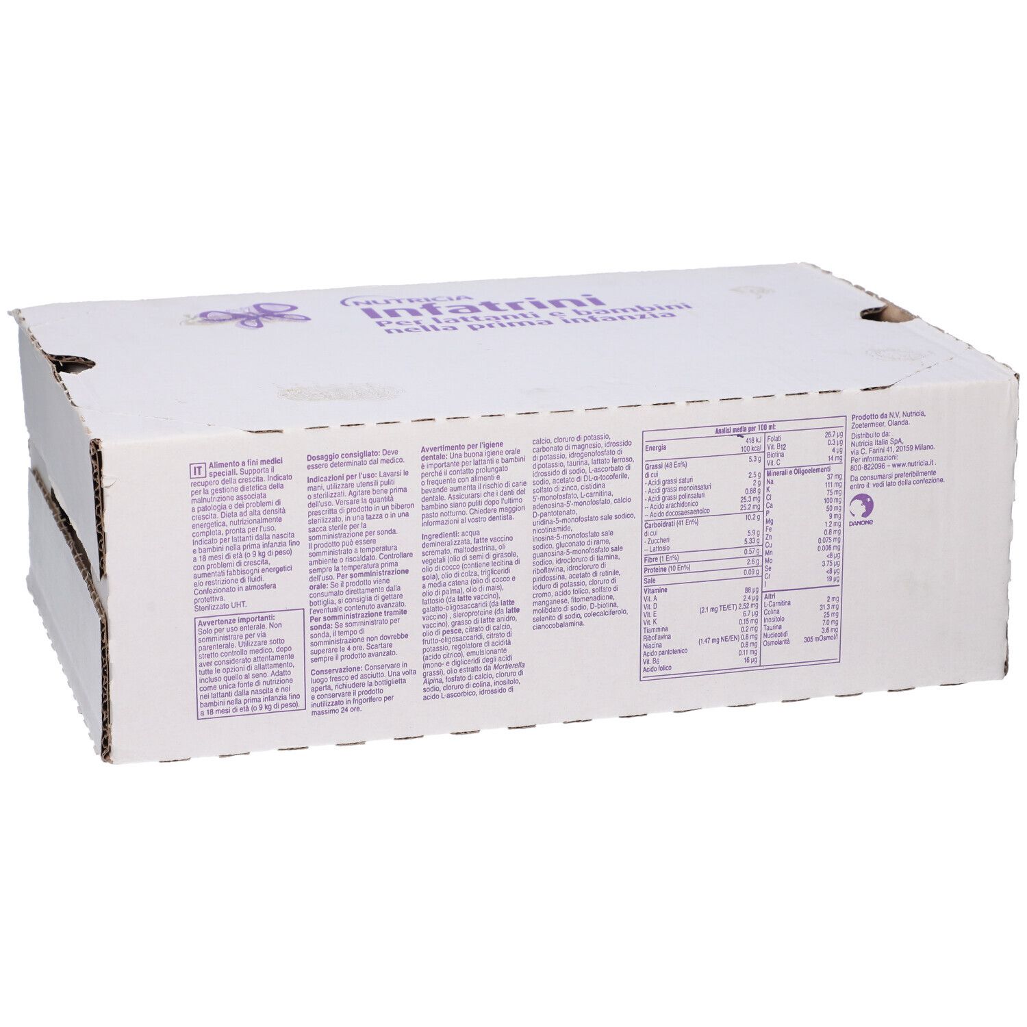 Infatrini 24 Bottiglie Da 125 Ml