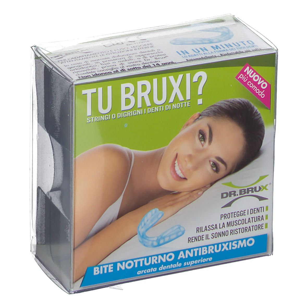 DR. BRUX® Bite Notturno Antibruxismo Arcata Dentale Superiore