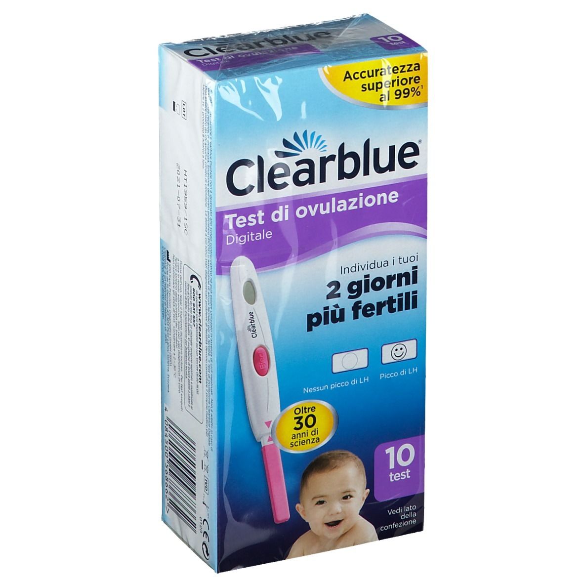 Clearblue® Digital Test di Ovulazione