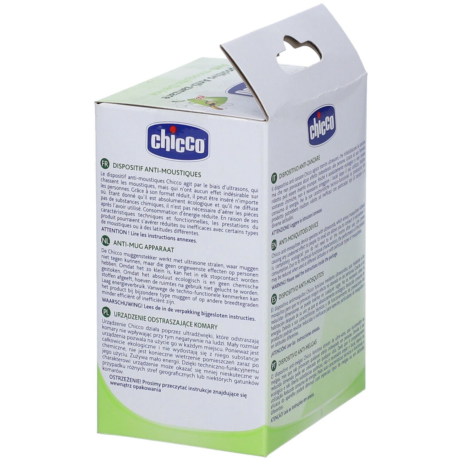 Chicco® Dispositivo Anti-zanzare Ultrasuoni Spina