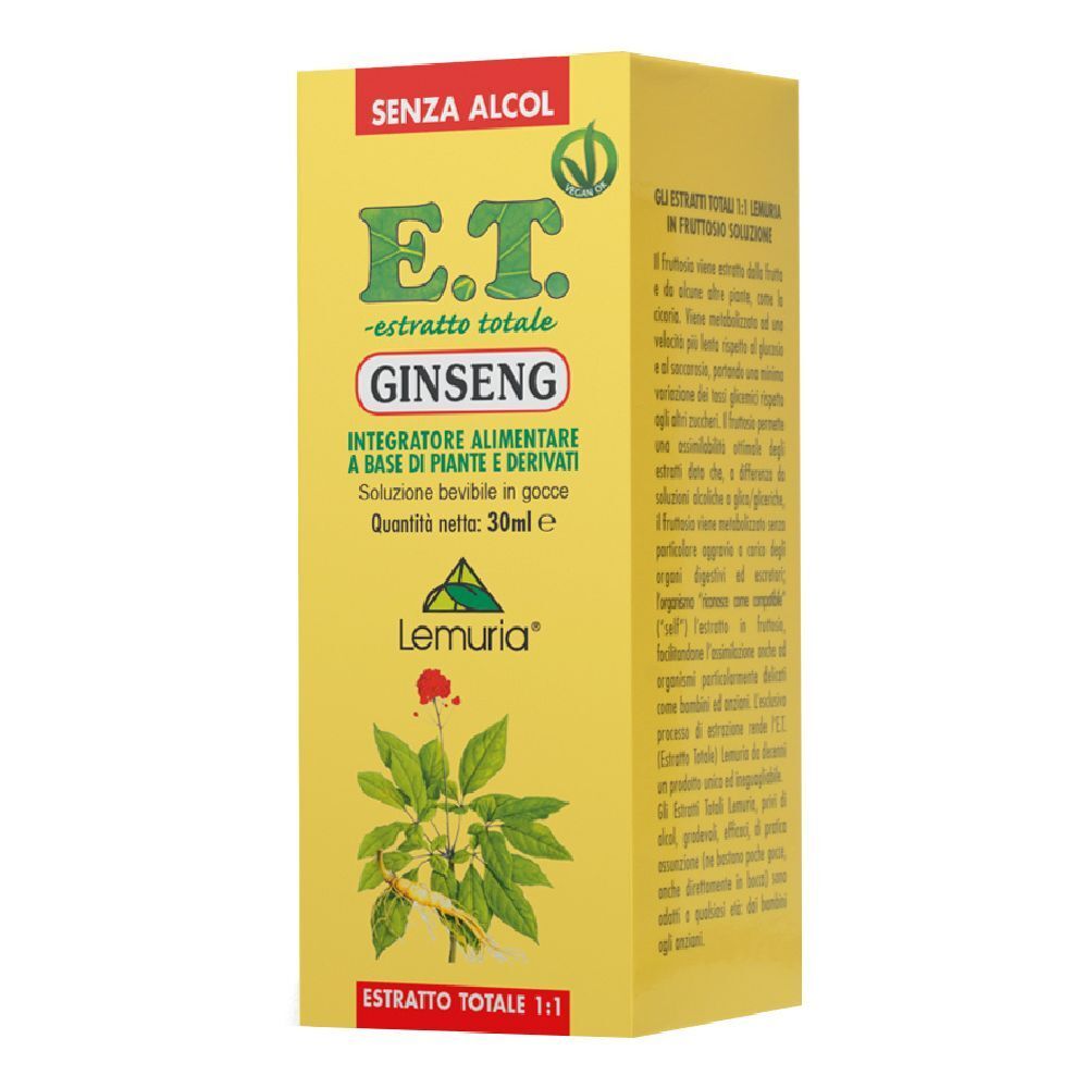 Lemuria E.T. Ginseng Gocce