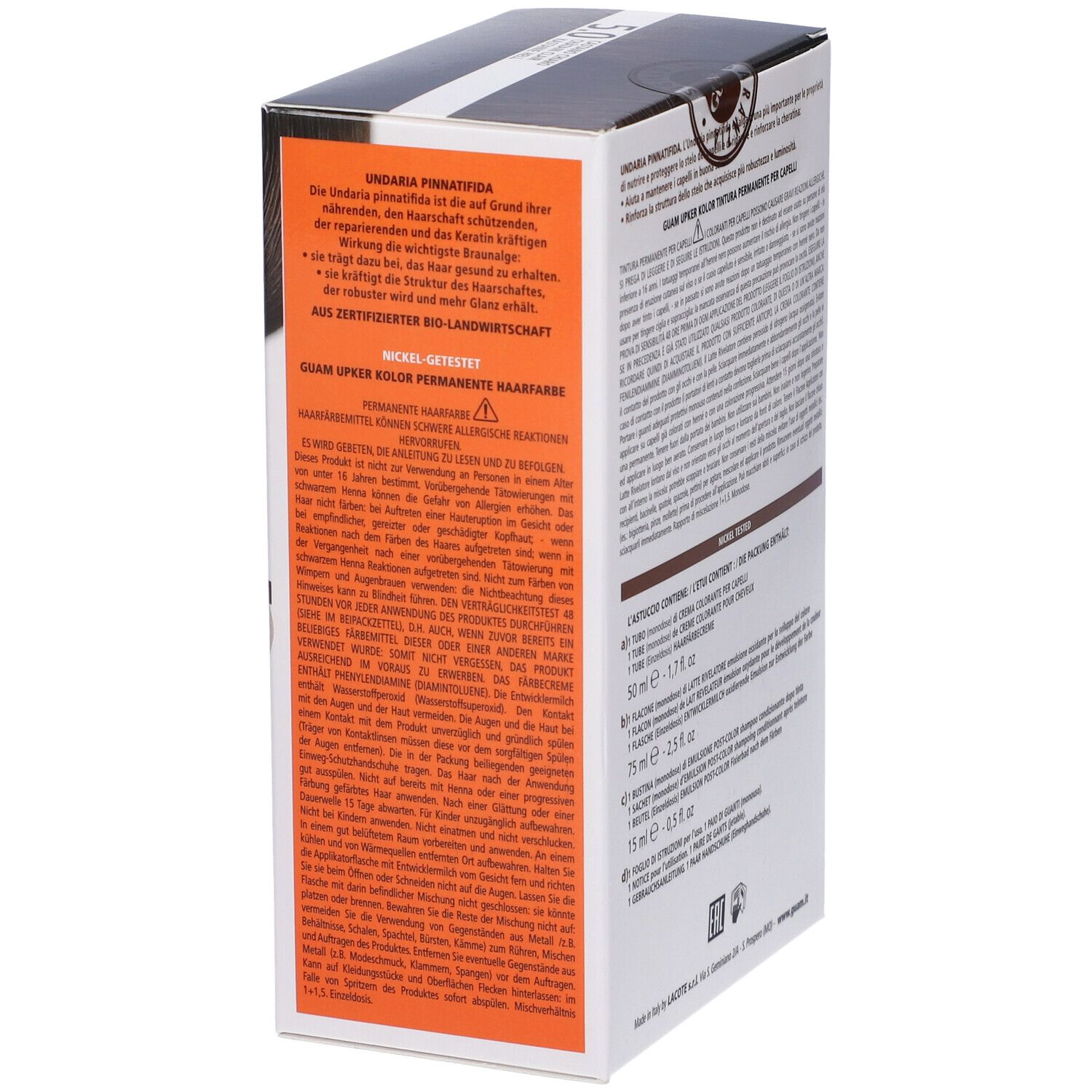 Guam Upker Kolor Tinta Capelli Castano Chiaro 5.0 Idf