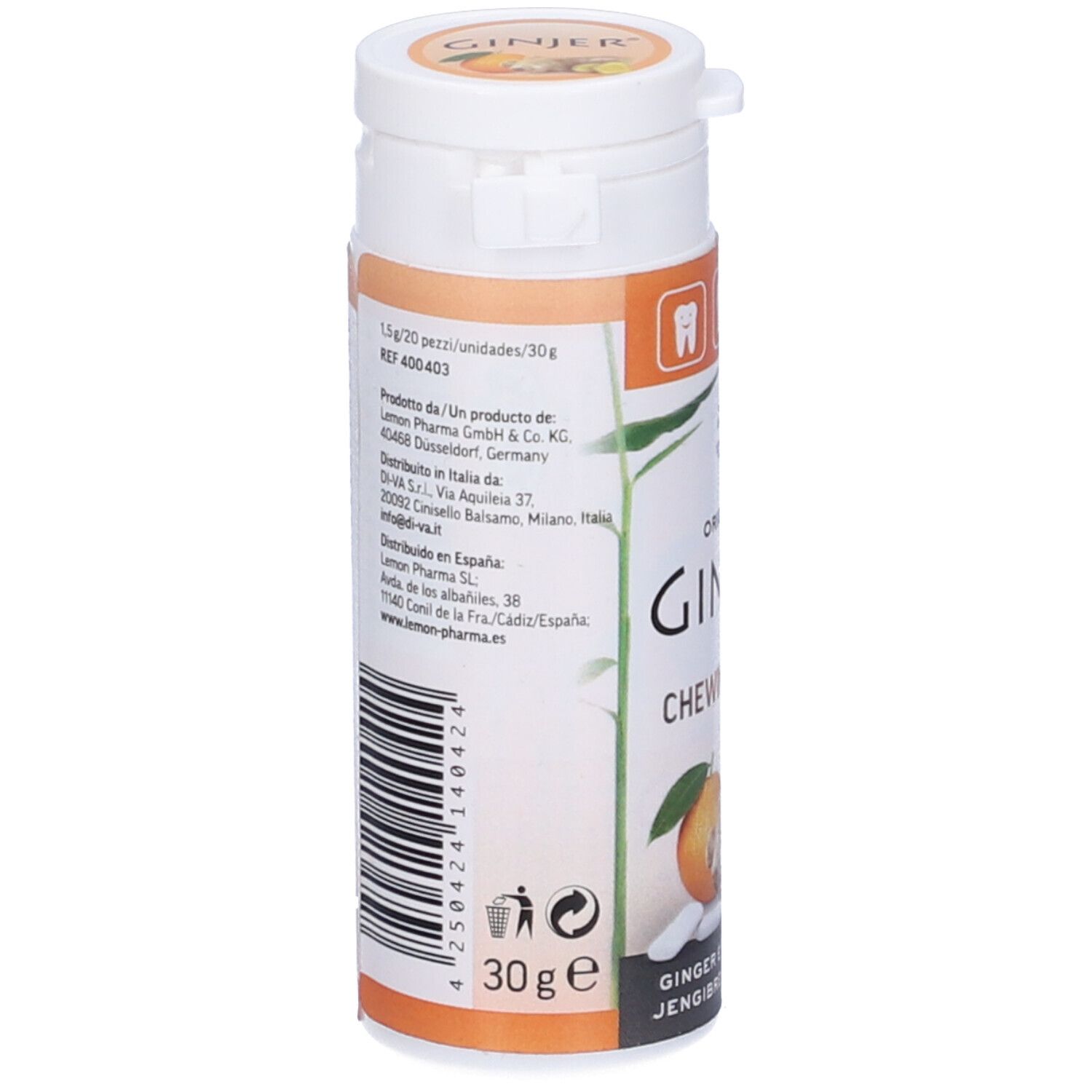 Lemon Pharma Ginjer Gomme 30 G