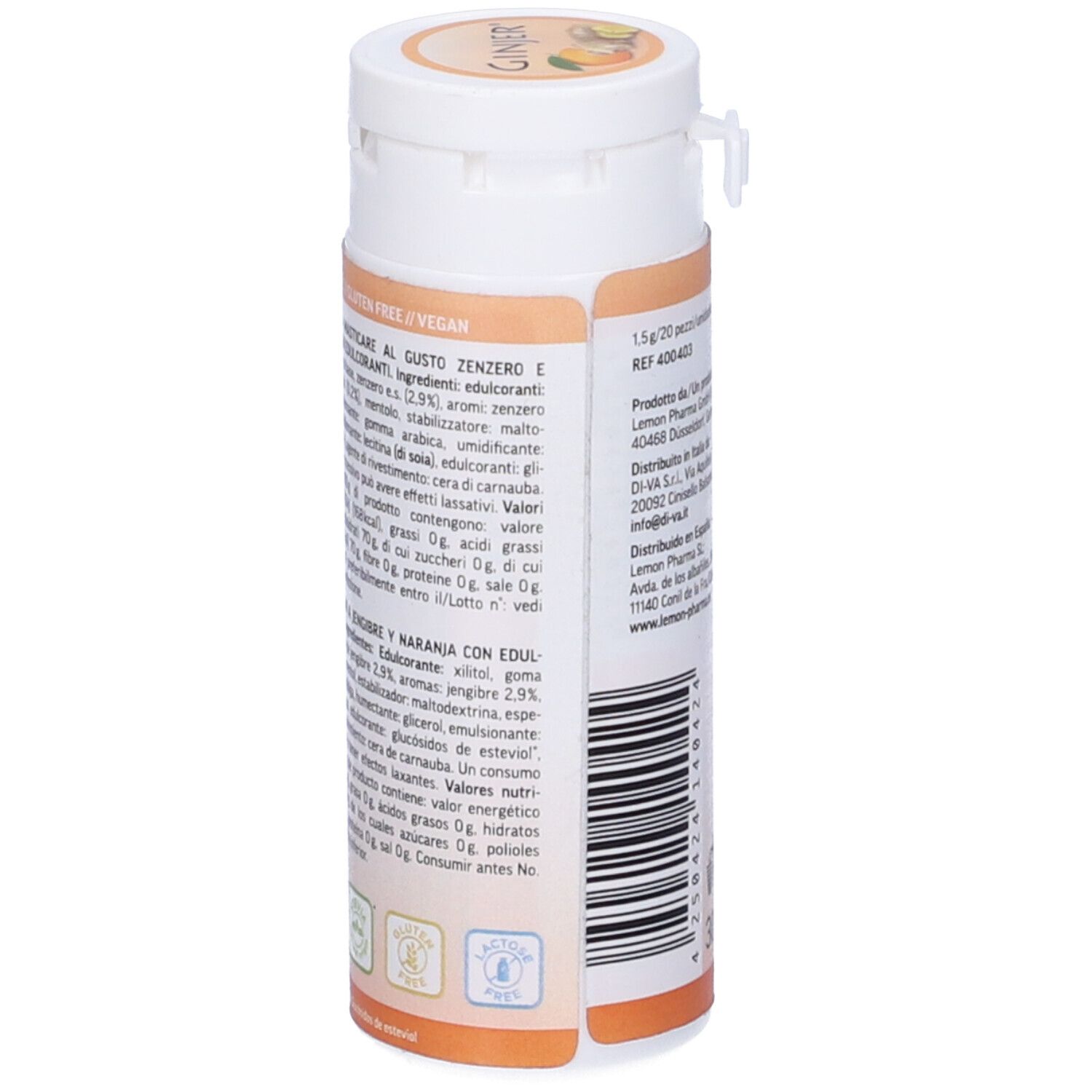 Lemon Pharma Ginjer Gomme 30 G