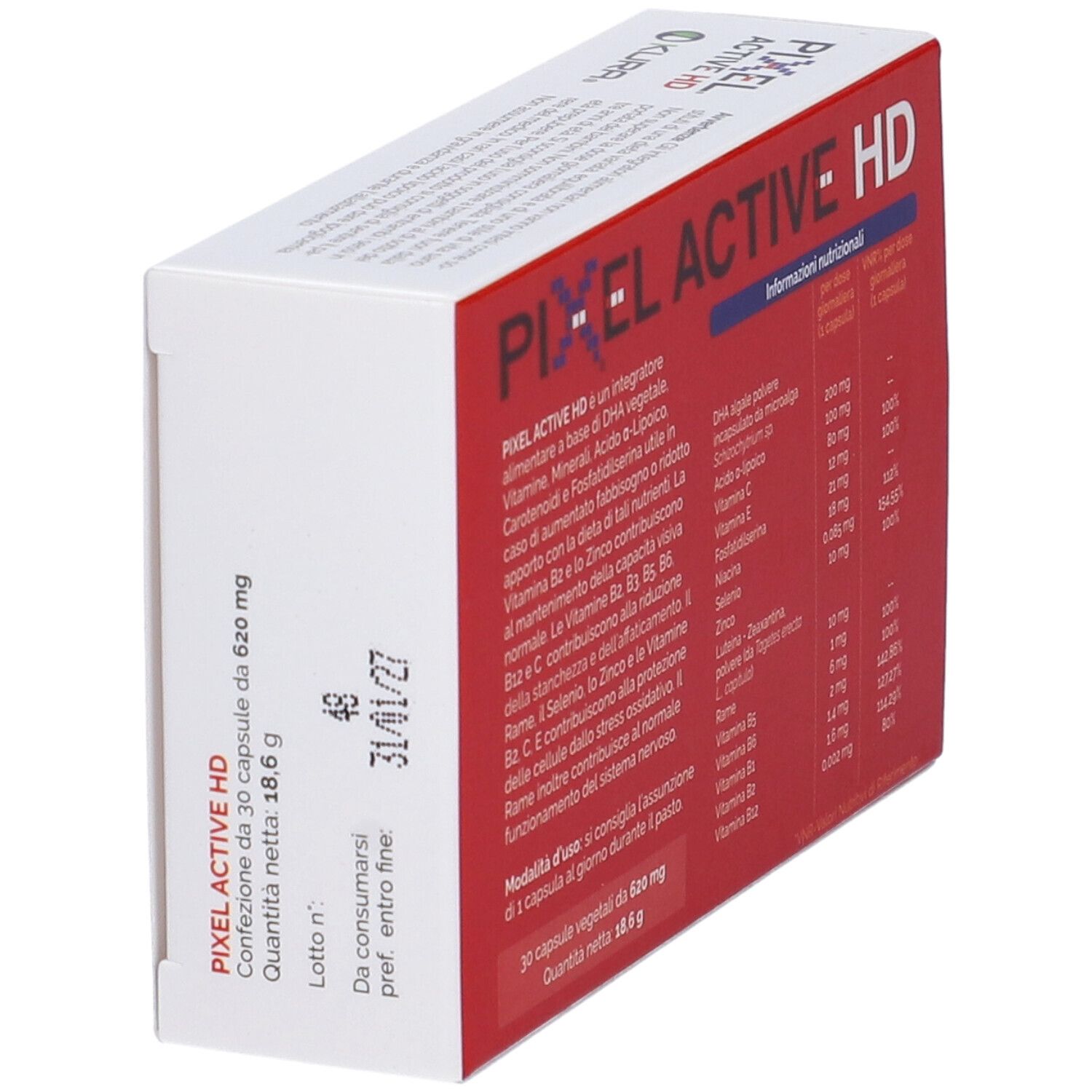 Pixel Active Hd 30 Compresse Vegetali