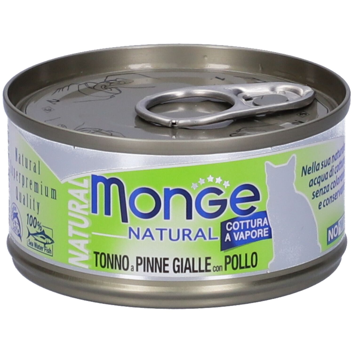 Monge Natural Tonno A Pinne Gialle Con Pollo