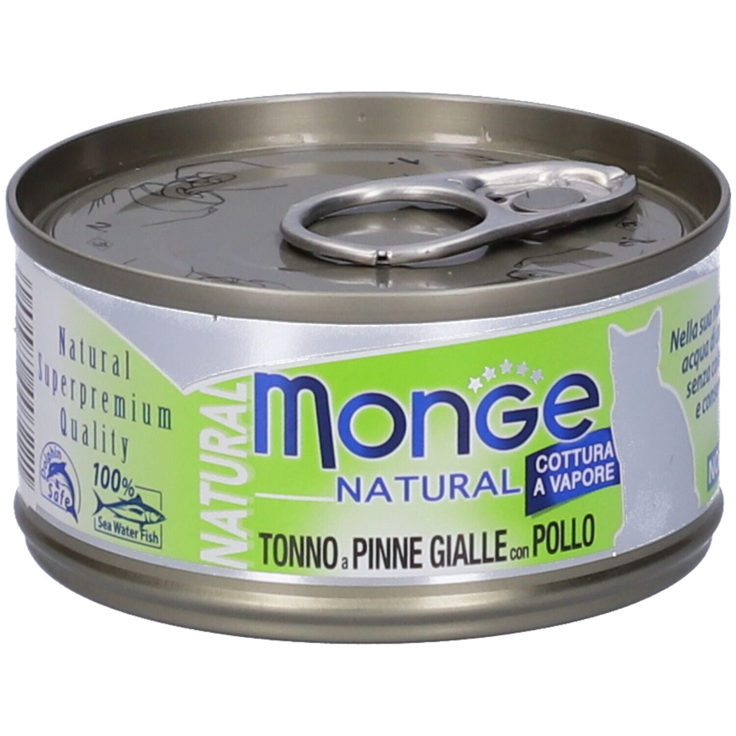 Monge Natural Tonno A Pinne Gialle Con Pollo