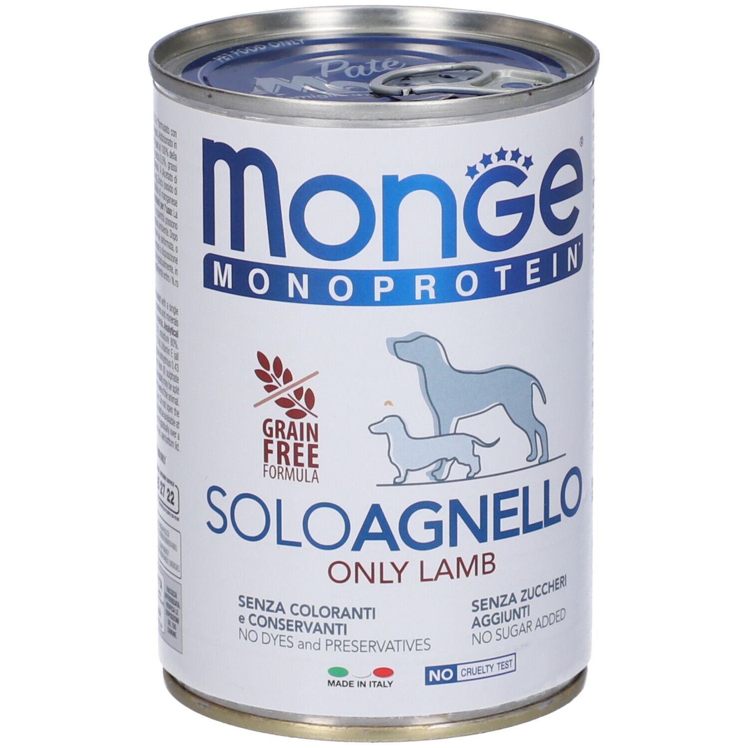 Monge Monoprotein per Cani Adulti con Agnello