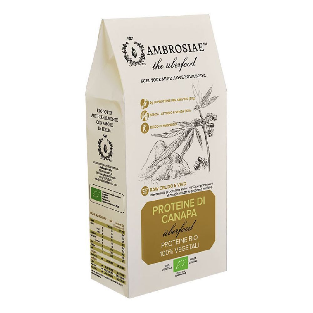 Ambrosiae Uberfood Proteine Di Canapa 200 G