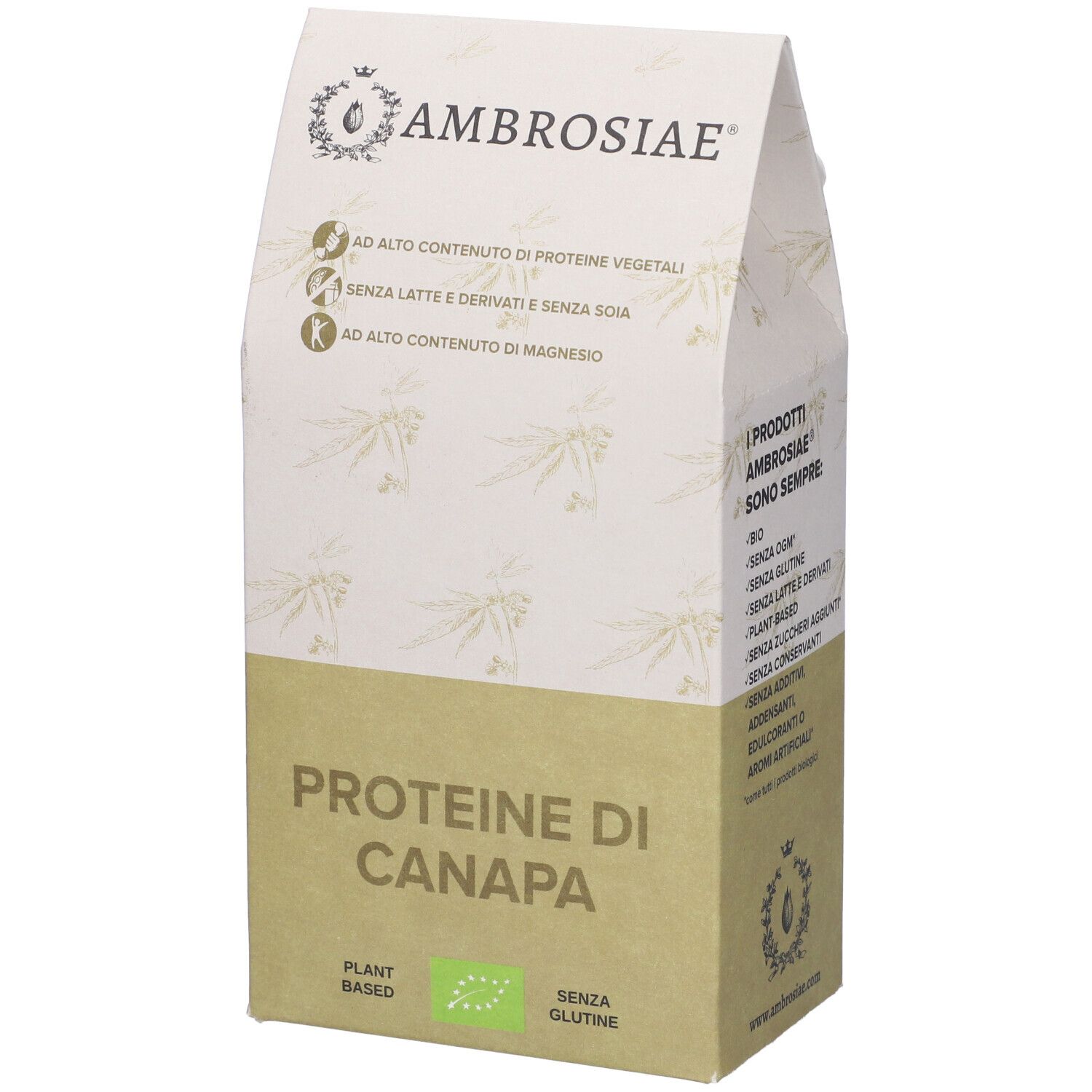 Ambrosiae Uberfood Proteine Di Canapa 200 G