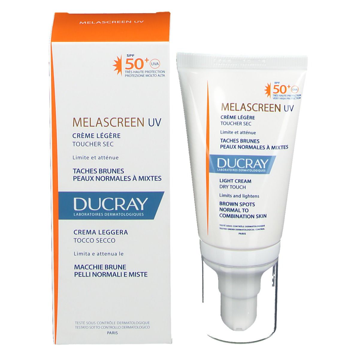 DUCRAY Melascreen UV Crema leggera SPF 50+