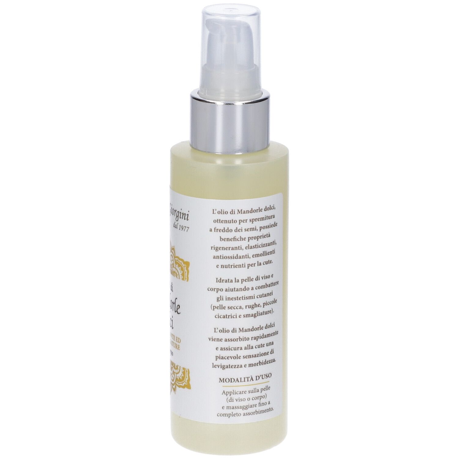 Olio Di Mandorle Dolci 125 Ml