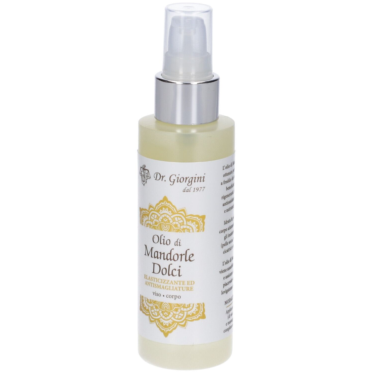 Olio Di Mandorle Dolci 125 Ml