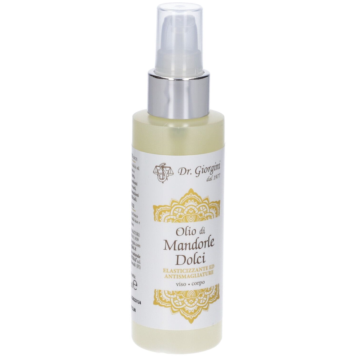 Olio Di Mandorle Dolci 125 Ml