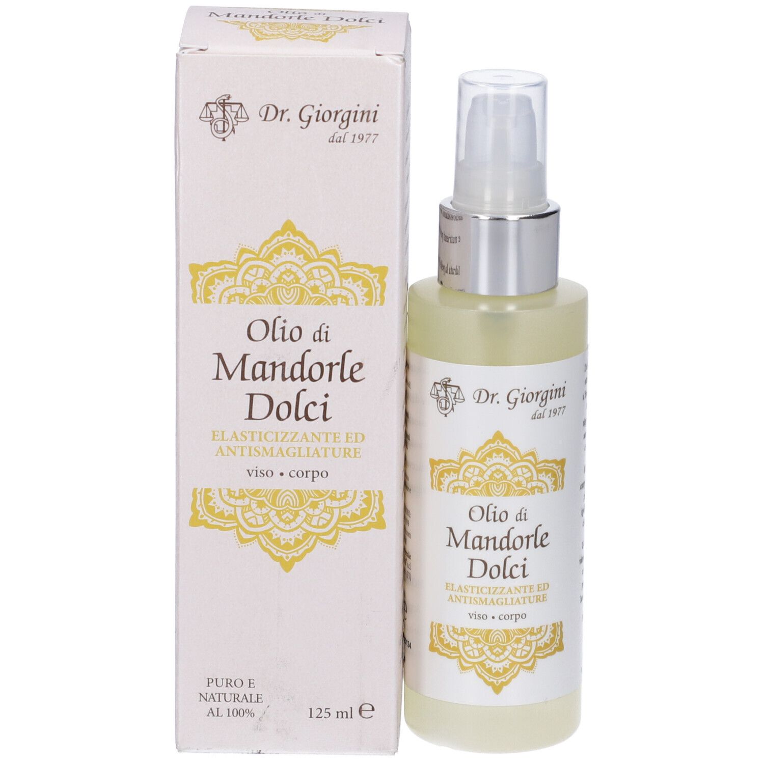 Olio Di Mandorle Dolci 125 Ml