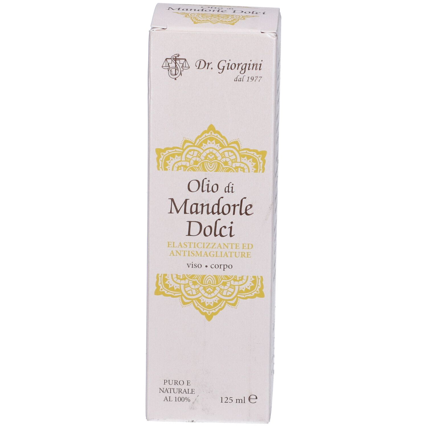 Olio Di Mandorle Dolci 125 Ml
