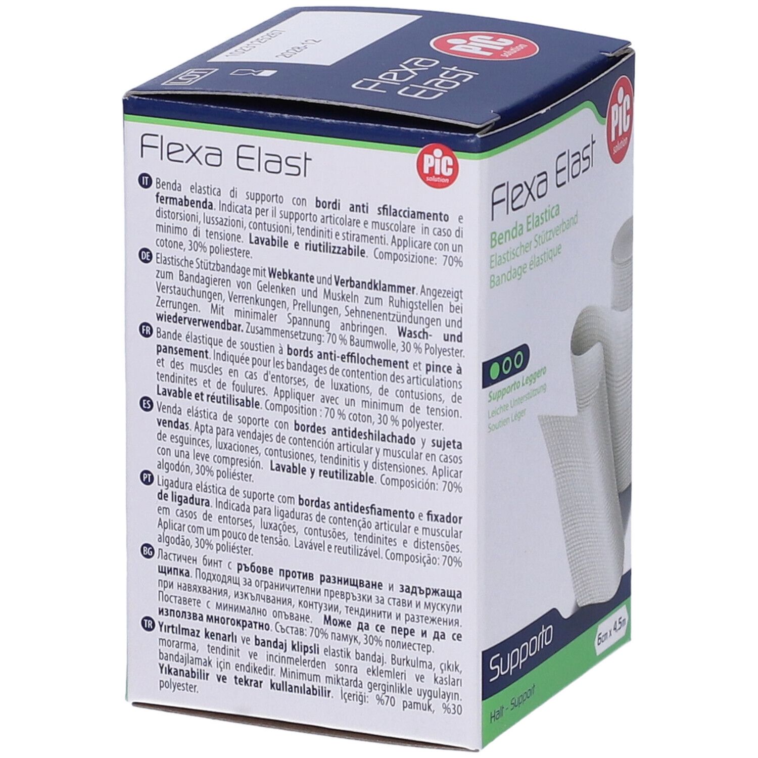 Pic Flexa Elast Benda Elastica 6cm x 4,5m