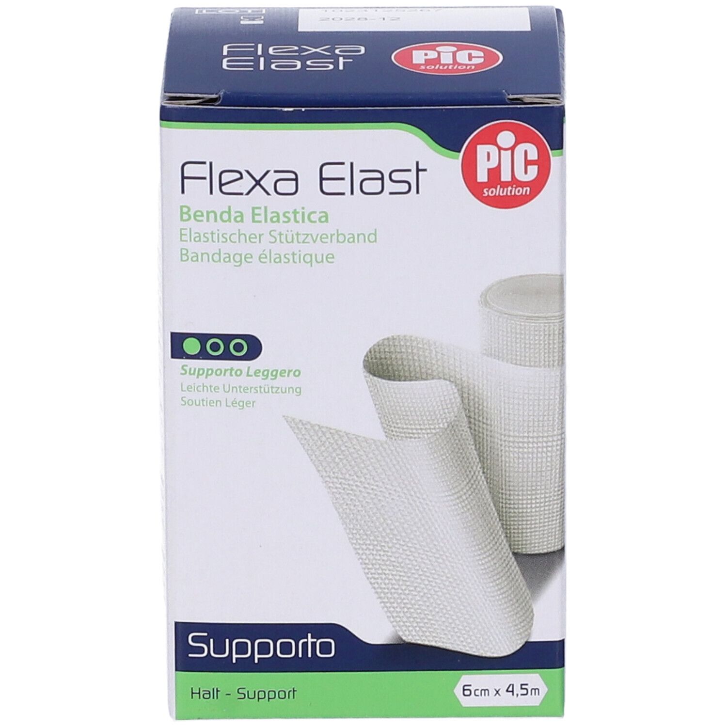 Pic Flexa Elast Benda Elastica 6cm x 4,5m