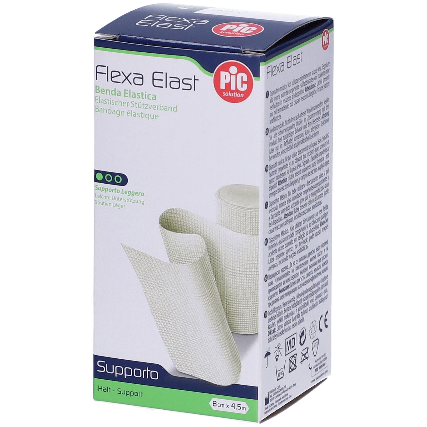 Pic Flexa Elast Benda Elastica 8 cm x 4,5m