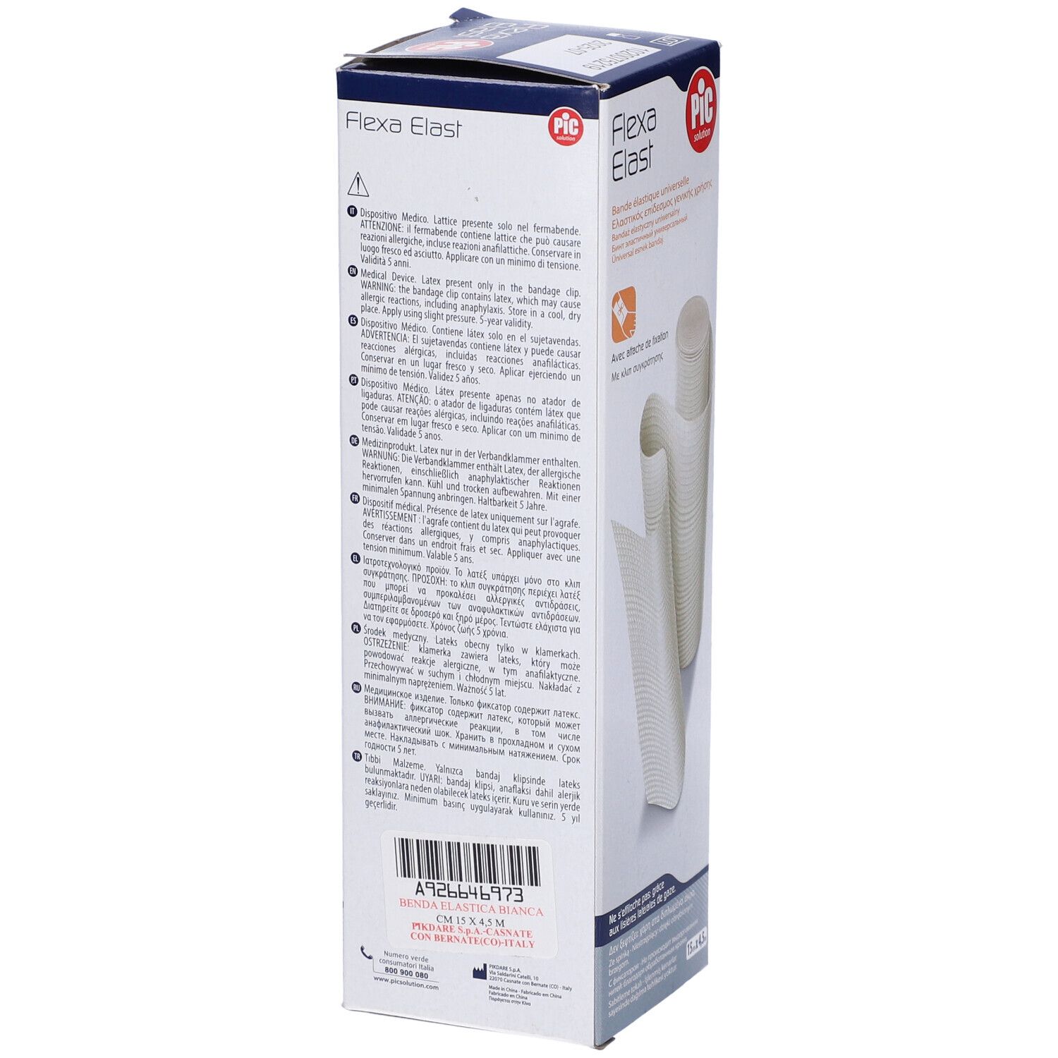 PIC Flexa Elast Benda Elastica 15cm x 4,5m
